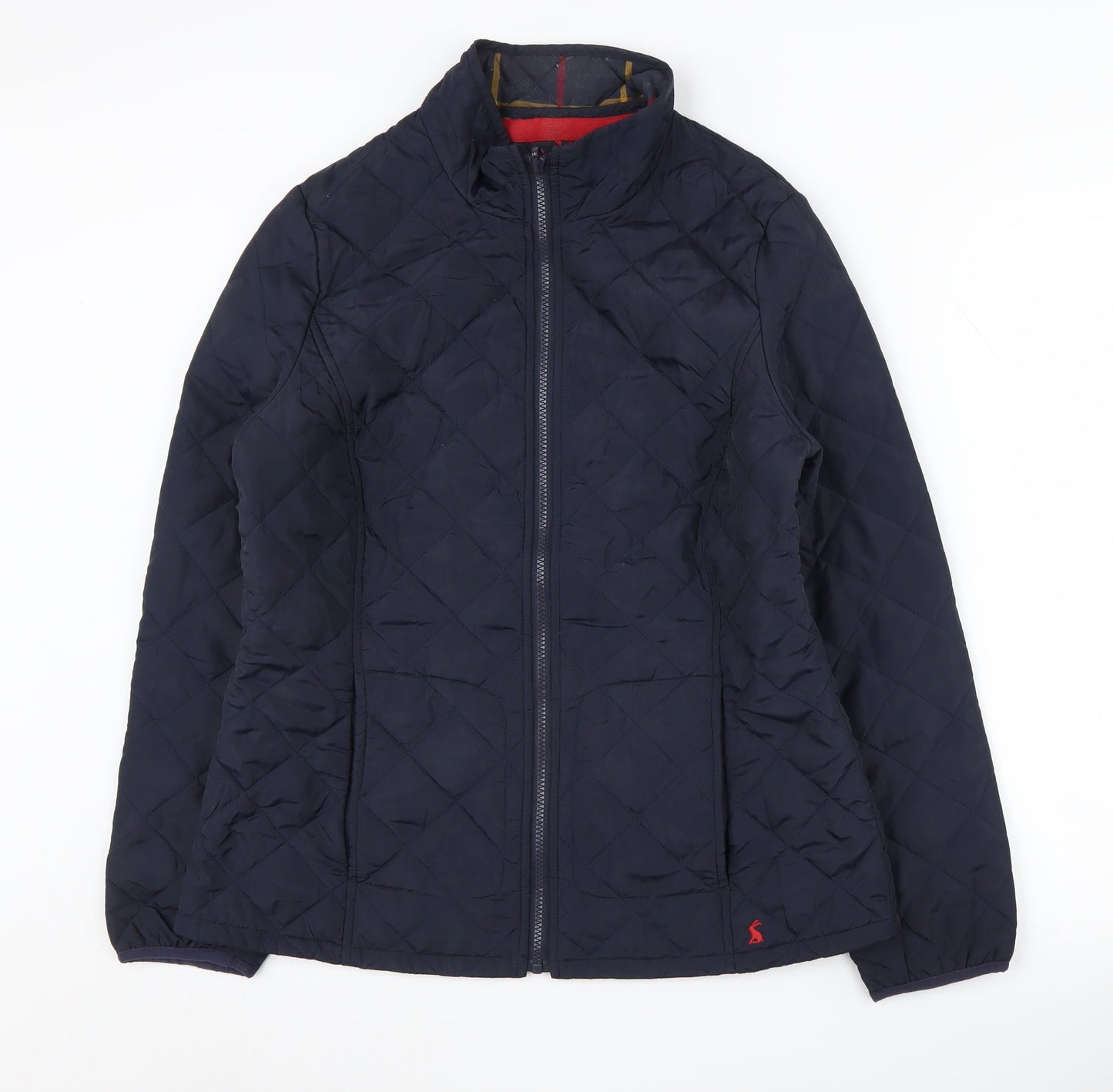 Joules Women's Blue Quilted Jacket UK Size 12
