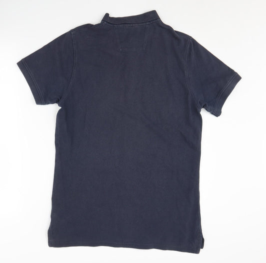 Musto Men’s Blue Polo Shirt Size S Smart Casual