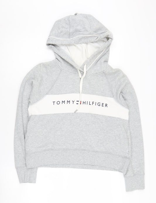 Tommy Hilfiger Women’s Grey Pullover Hoodie M