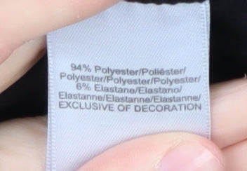 DKNY Women's Black XL Pullover Hoodie