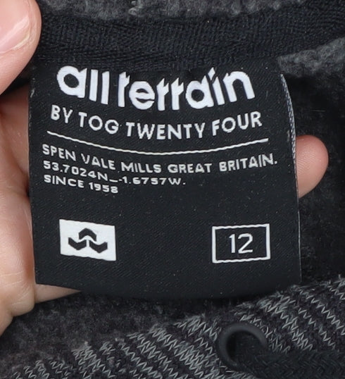 Tog 24 Women's Grey Pullover Hoodie Size 12