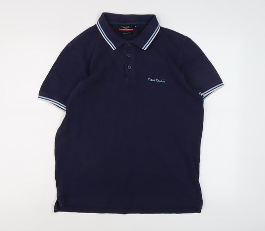 Pierre Cardin Men's Blue Polo M Regular Fit