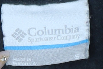 Columbia Men's Black Fleece Henley Sweatshirt S