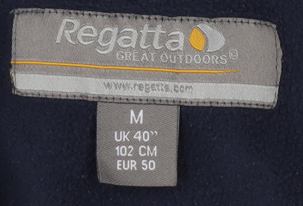 Regatta Men's Black Fleece Pullover Sweatshirt, M