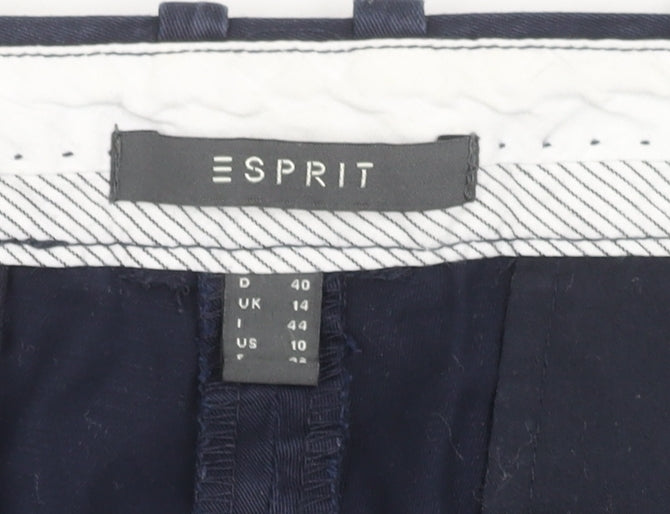 Additional view of ESPRIT Men's Blue Chino Trousers L Regular Straight