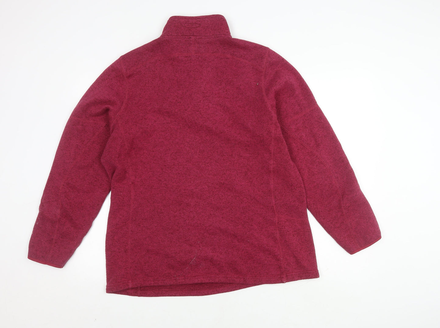 Mountain Life Women's Red Pullover Fleece Sweatshirt
