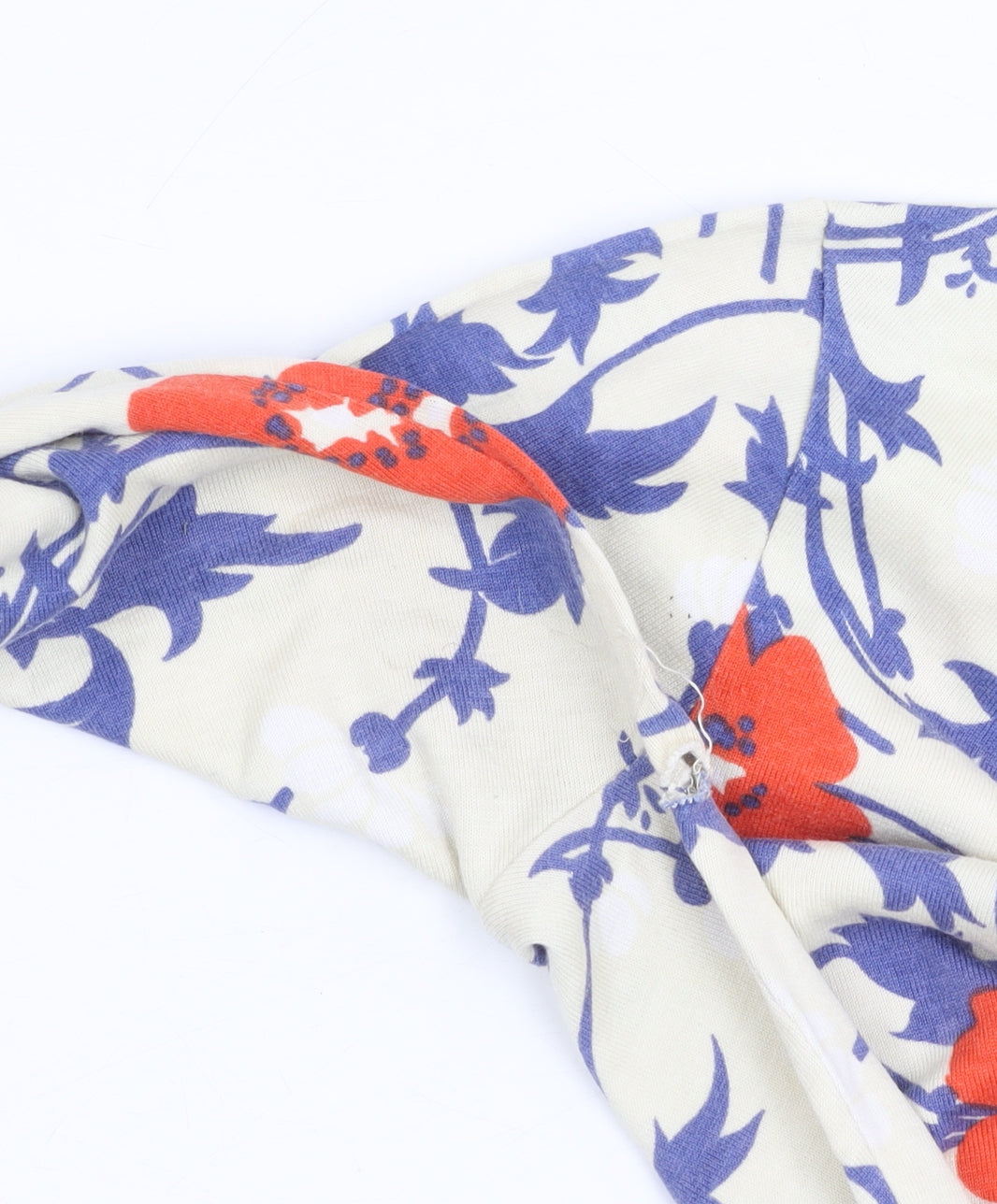 St Michael Women's Multicoloured Floral Top - Size 12