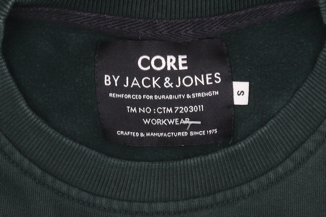 Jack & Jones Men's Green Pullover Sweatshirt S
