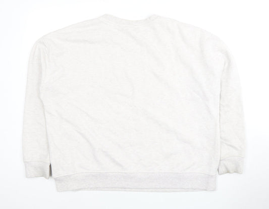 Disney Unisex White Pullover Sweatshirt L 14