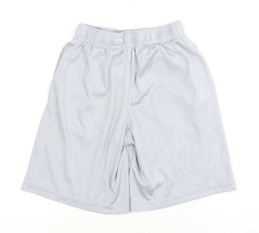 Under Armour Boys Grey Athletic Shorts Size M