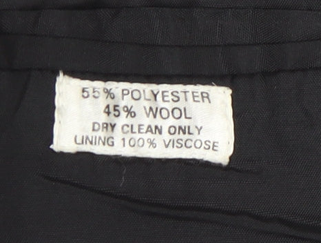 Moss Bros Black Tuxedo Blazer Men's 38R Formal