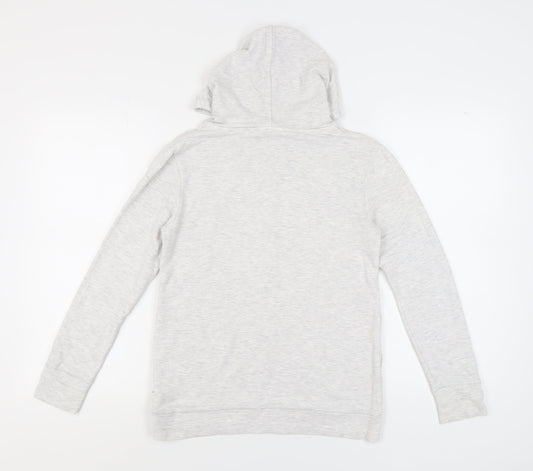 FatFace Women's Grey Hoodie Pullover - Size 6, Casual
