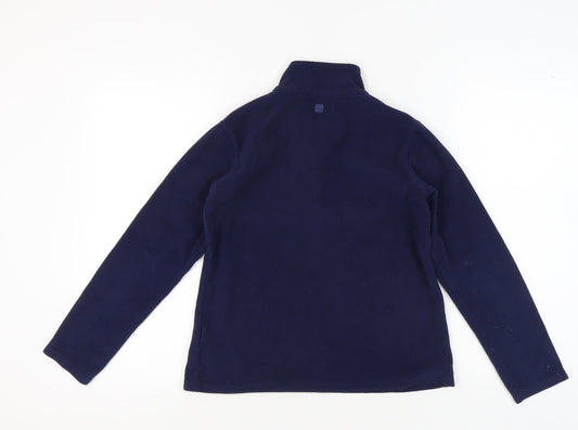 Mountain Warehouse Women’s Blue Fleece Zip Sweatshirt M