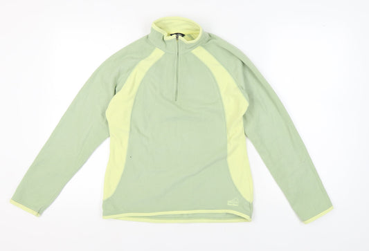 Peter Storm Women's Green Fleece Sweatshirt Size 10