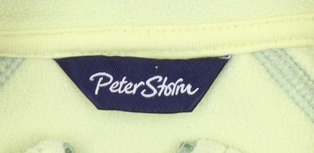 Peter Storm Women's Green Fleece Sweatshirt Size 10
