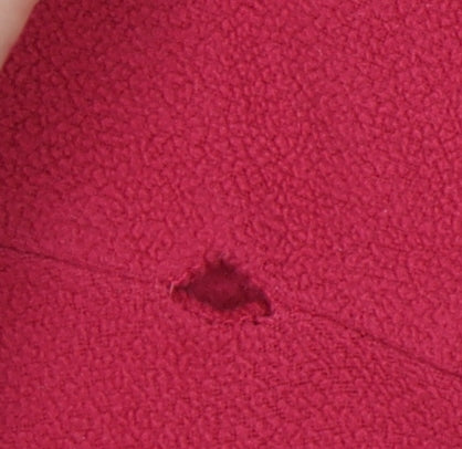Peter Storm Women's Red Fleece Pullover Sweatshirt Size 8