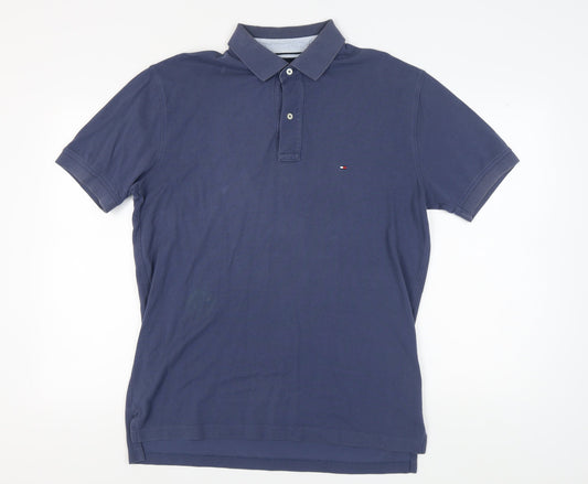 Tommy Hilfiger Men's Blue XL Polo Shirt