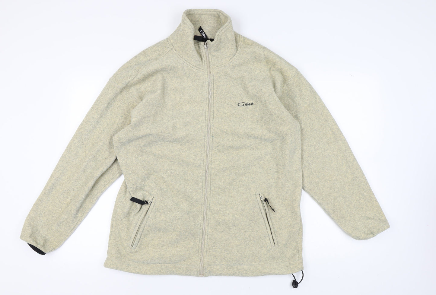 Gelert Men's Beige Fleece Zip Jacket Size L