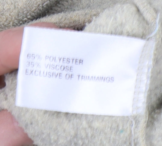 Gelert Men's Beige Fleece Zip Jacket Size L