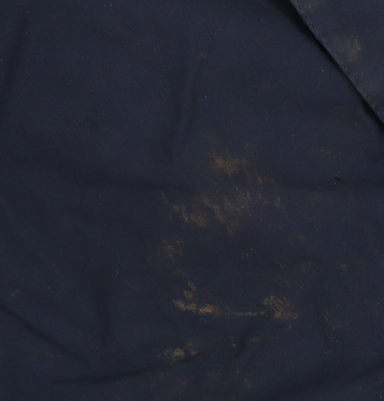 Regatta Men's 2XL Blue Waterproof Hooded Rain Coat