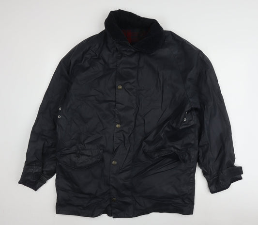 Henri Lloyd Men's Black Rain Coat Jacket S