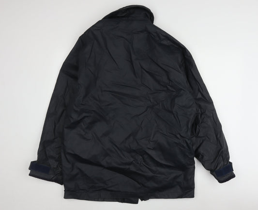 Henri Lloyd Men's Black Rain Coat Jacket S