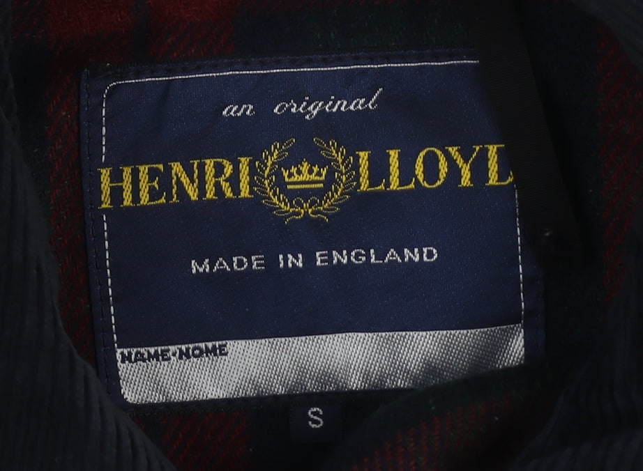 Henri Lloyd Men's Black Rain Coat Jacket S