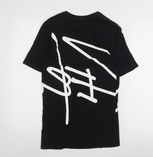 Nike Men's Black XS Graphic Print T-Shirt Athletic Fit