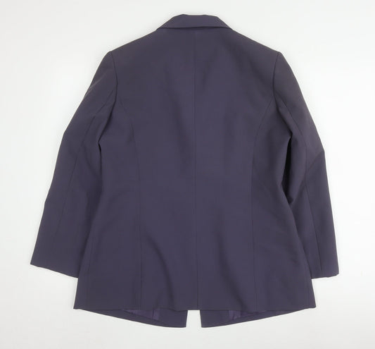 Collection Women's Purple Blazer Size 14
