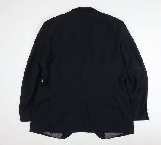 Butler & Webb Men's Blue Blazer 46 Regular Fit