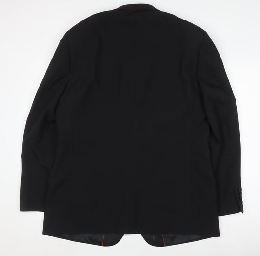 1860 Menswear Black Tuxedo Blazer Men's 44R Formal