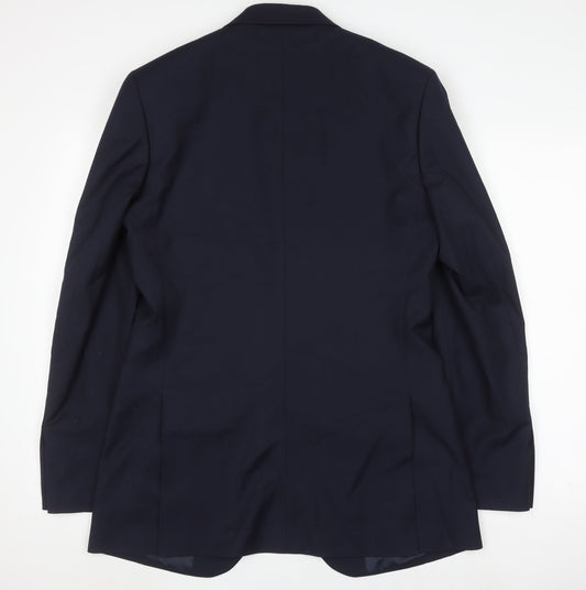 Marks and Spencer Men's Navy Blue Blazer Jacket 38L
