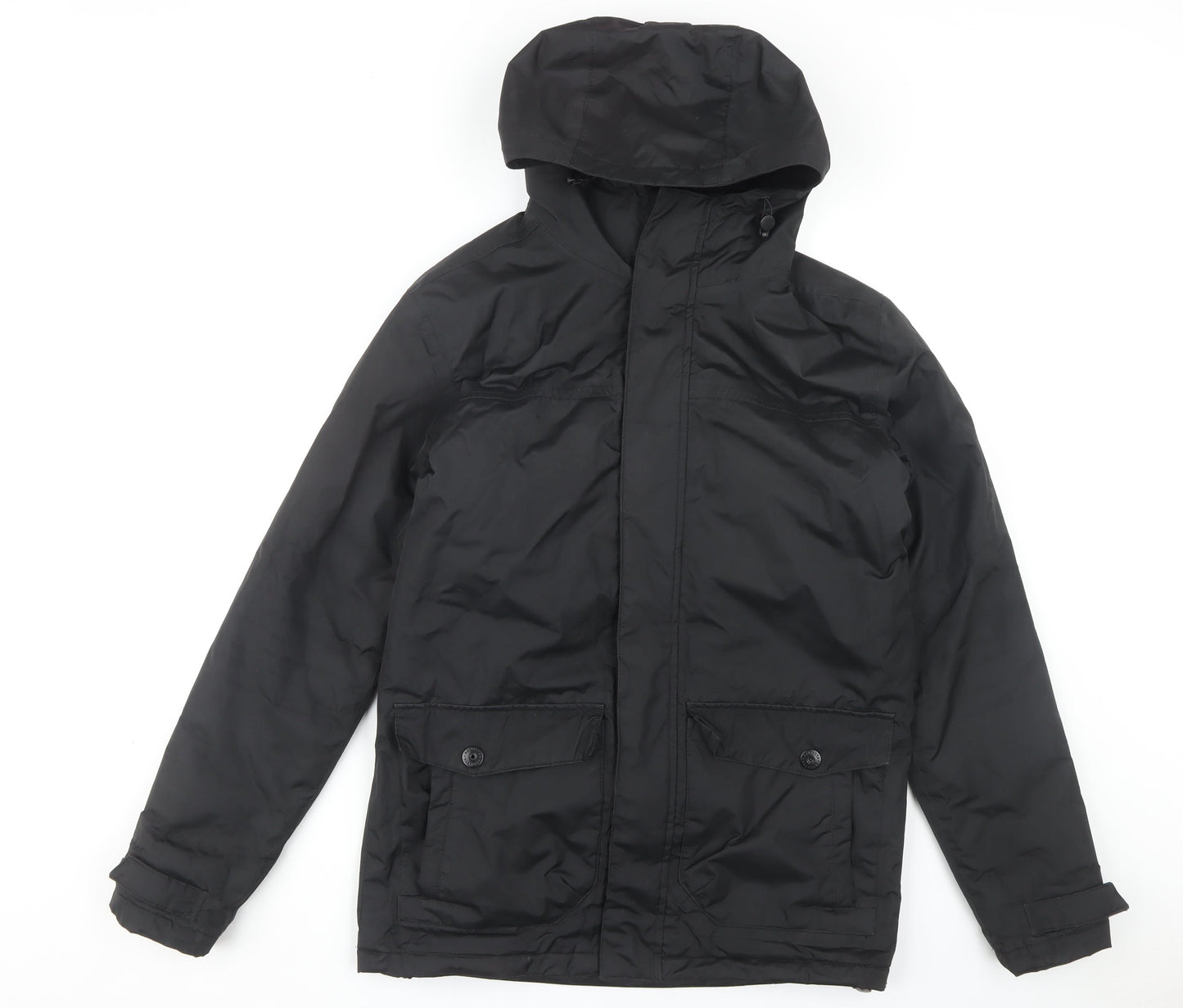 Regatta Men's Black S Waterproof Hooded Jacket