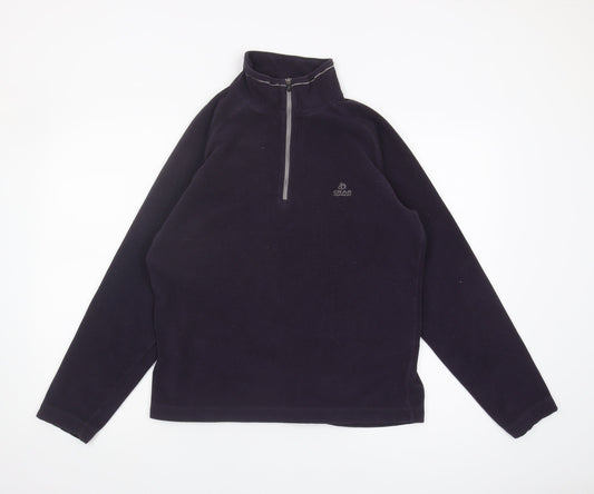 Craghoppers Men's Black Fleece Pullover Sweatshirt, Logo