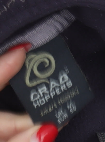 Craghoppers Men's Black Fleece Pullover Sweatshirt, Logo