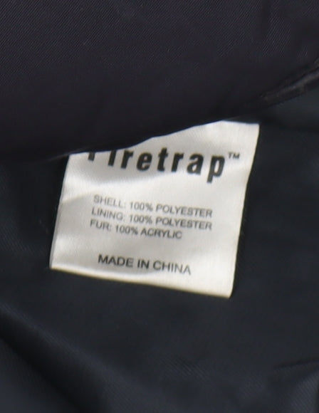 Firetrap Women's Black Puffer Coat Size 20