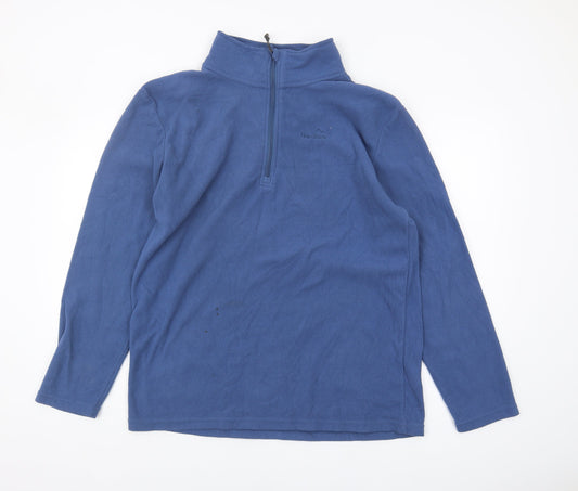 Peter Storm Men's Blue Medium 1/2 Zip Sweatshirt