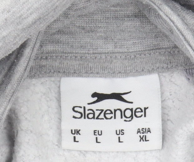 Slazenger Men's Grey Basic Jacket - Size L