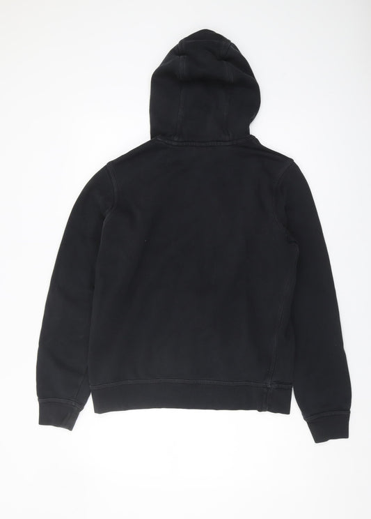 Nike Men's Black Pullover Hoodie M with Logo