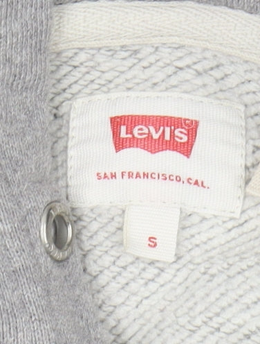 Levi's Men's Grey Pullover Hoodie, Size S