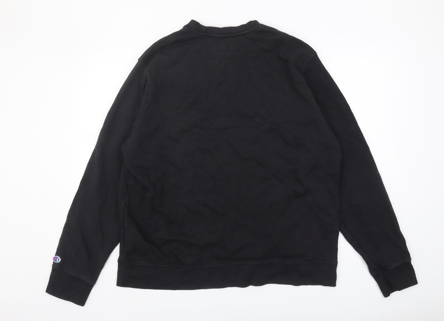 Champion Men's Black XL Logo Sweatshirt