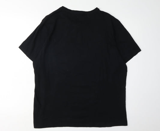 Game of Thrones Men's Black T-Shirt L Graphic Print