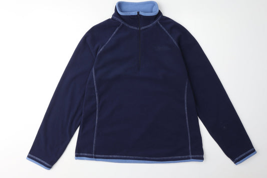 Mountain Warehouse Women's Blue Fleece Henley 14