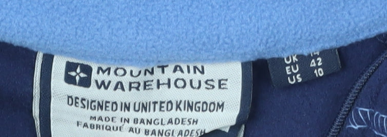 Mountain Warehouse Women's Blue Fleece Henley 14