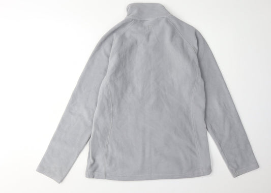 Mountain Warehouse Women's Grey Fleece Jacket Size 10