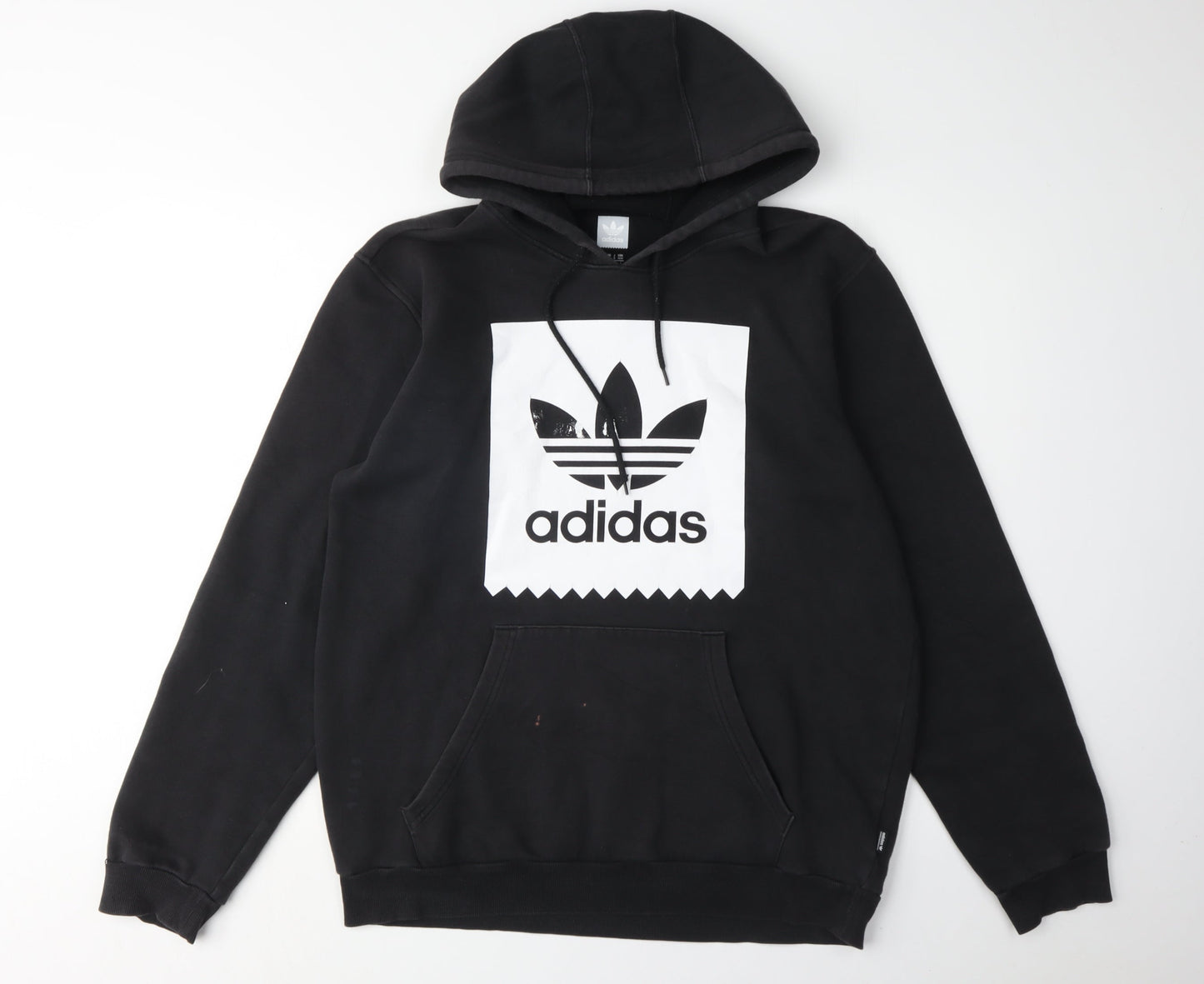 Adidas Men's Black Pullover Hoodie - M