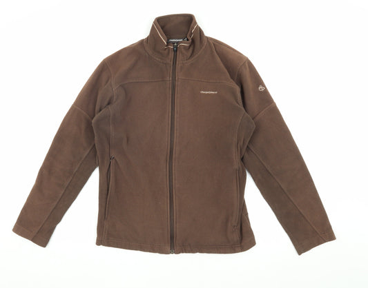 Craghoppers Women's Brown Fleece Jacket Size 14