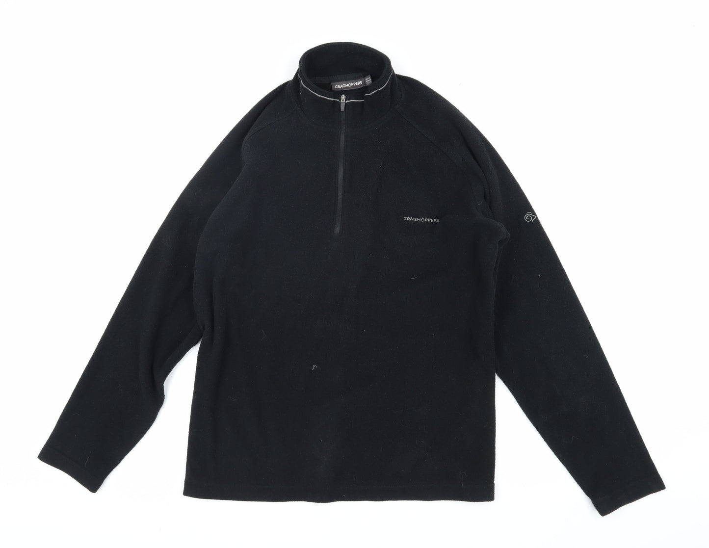 Craghoppers Women's Black Fleece Sweatshirt Size 14
