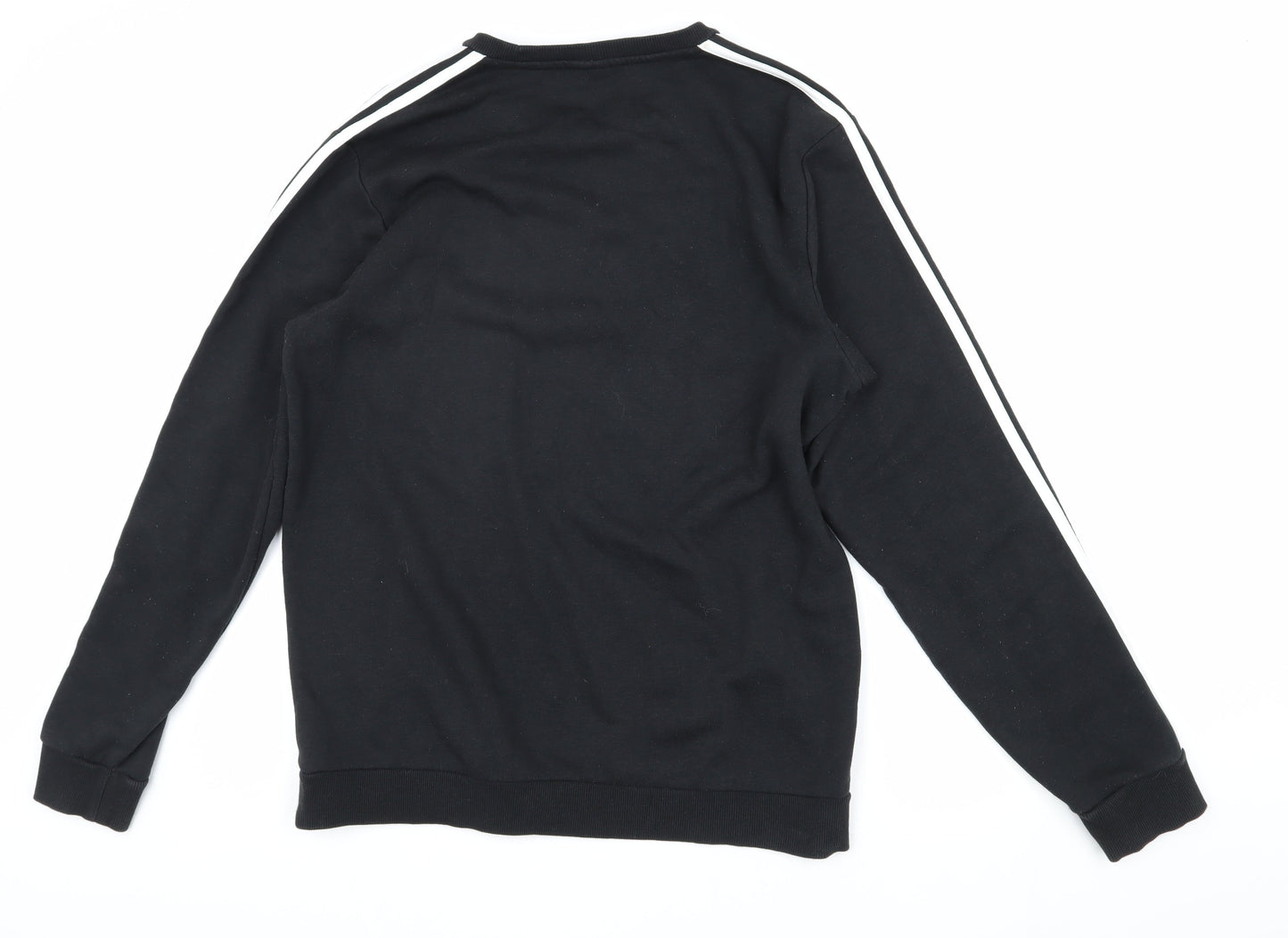 Adidas Men's Black Logo Sweatshirt - Size L