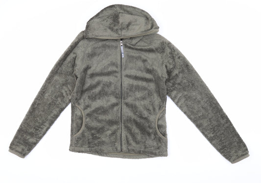 The North Face Women's Green Hooded Jacket M